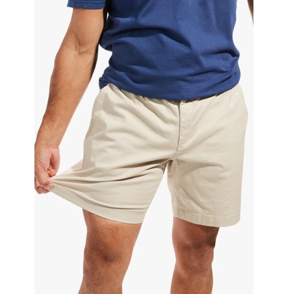 Chubbies Men's Khaki The Khakinators 7" Originals Stretch Shorts Size M